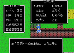 『ドラゴンクエスト』より、ラダトームの町の住人