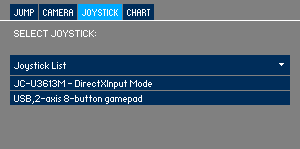 Jumplab ジョイスティック設定