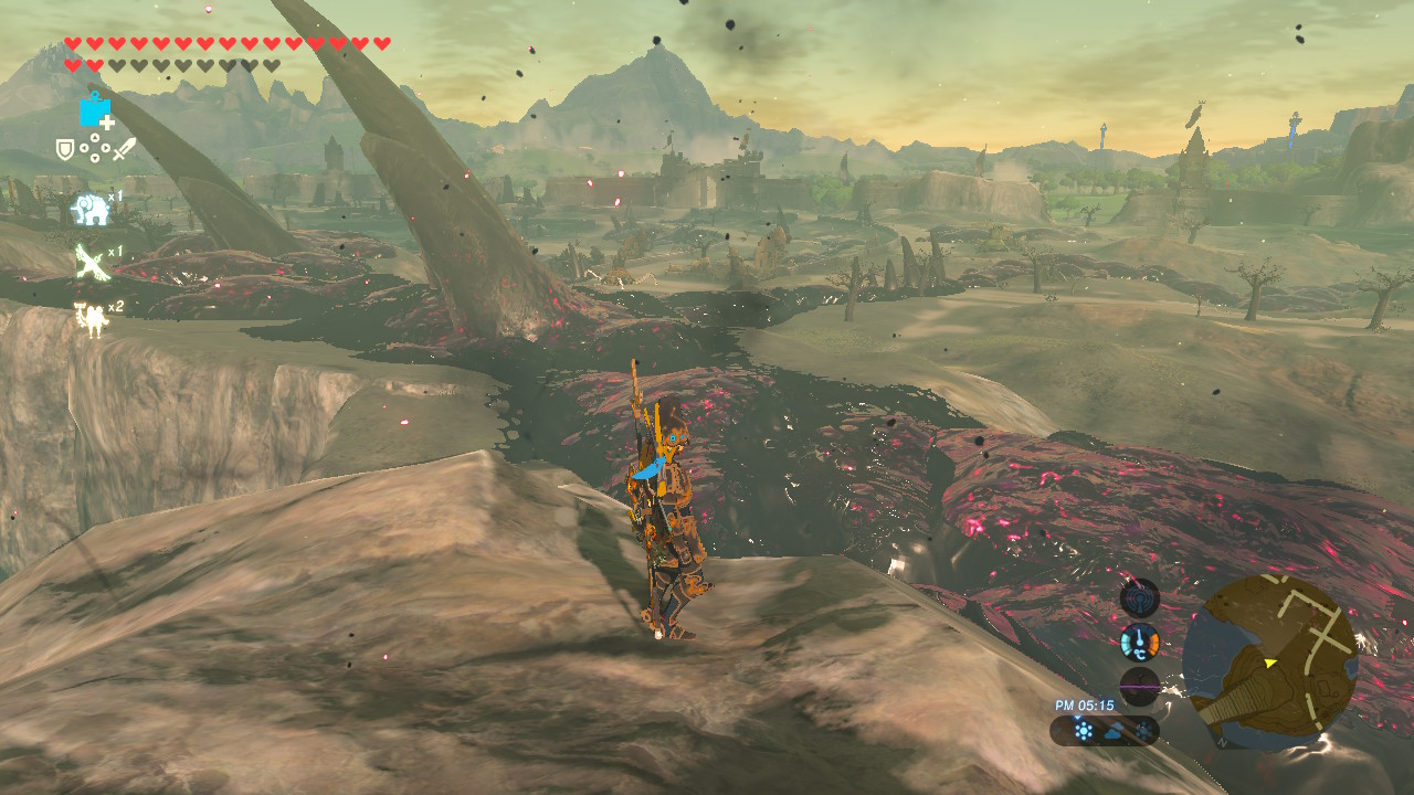 『ゼルダの伝説: ブレスオブザワイルド』ハイラル城近く 『ゼルダの伝説: ブレスオブザワイルド』ハイラル城近く